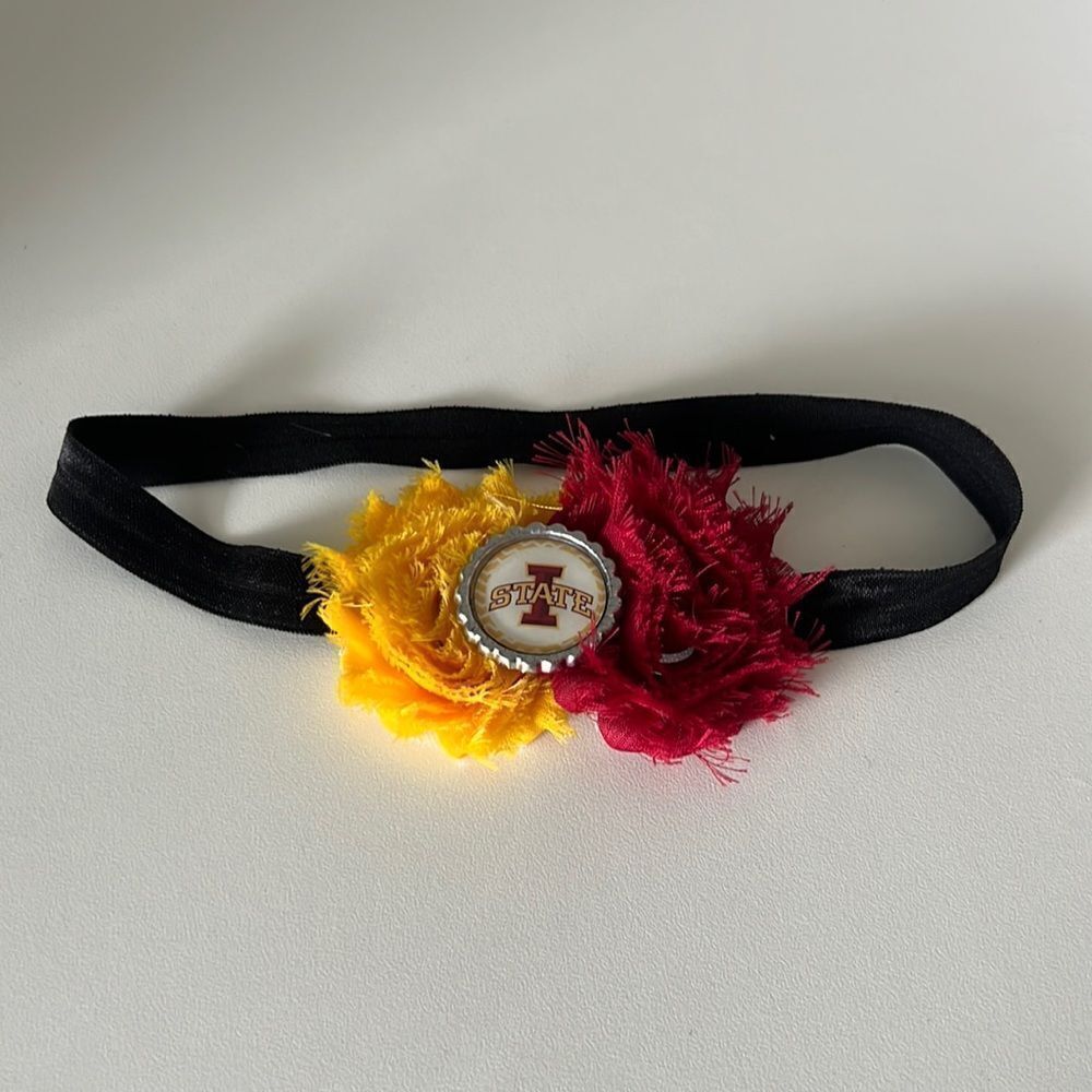Iowa state headband elastic